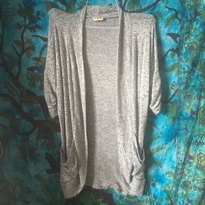 Cozy Grey Cardigan (w/ pockets)